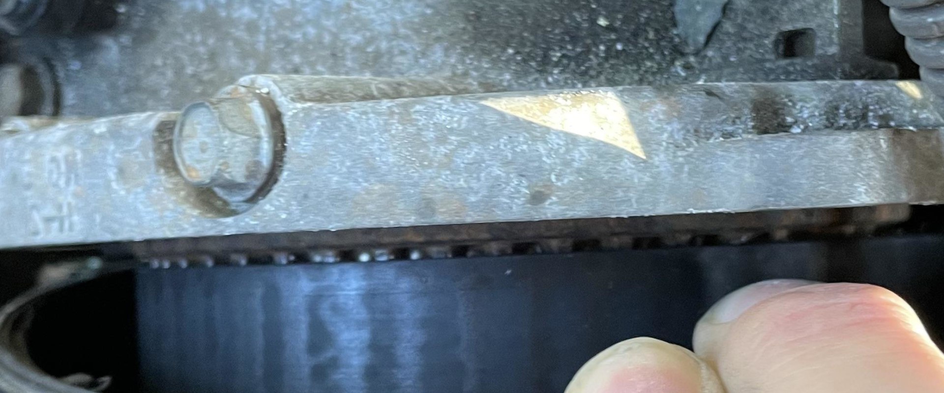 What does a worn timing belt feel like?