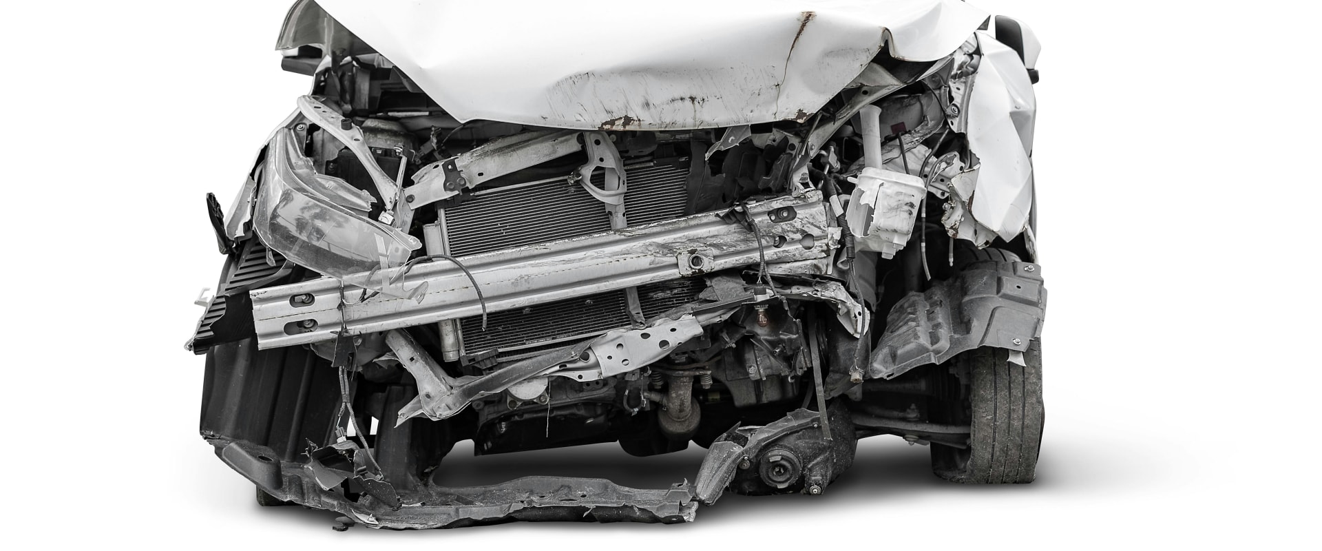 When inspecting the body of a used vehicle what is one way to determine if there was a history of damage?