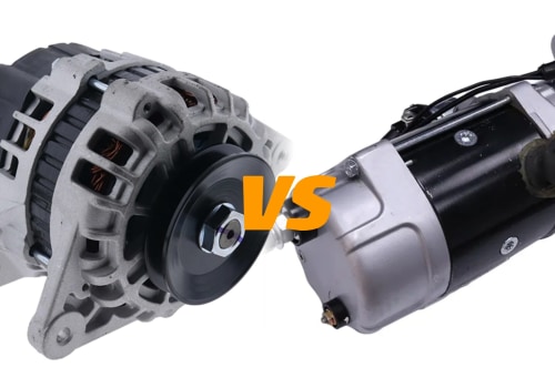 How do you tell if the problem is the battery alternator or starter?